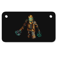 Dead Space, Dead Space Art,  Dead Space Painting, Dead Space Vintage,  Motorcycle License Plate | Artistshot