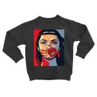 Mmiw Awareness Indigenous Woman Art Stolen Sisters Toddler Sweatshirt | Artistshot