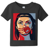 Mmiw Awareness Indigenous Woman Art Stolen Sisters Baby Tee | Artistshot