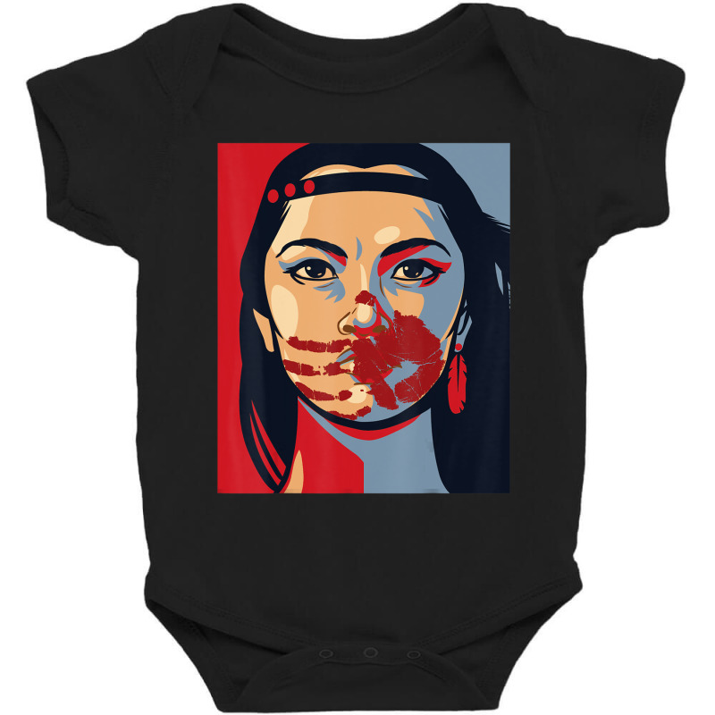 Mmiw Awareness Indigenous Woman Art Stolen Sisters Baby Bodysuit by Kenlofu52 | Artistshot