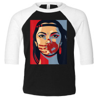 Mmiw Awareness Indigenous Woman Art Stolen Sisters Toddler 3/4 Sleeve Tee | Artistshot