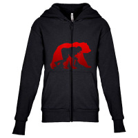 Football Youth Zipper Hoodie | Artistshot