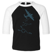 Dopamine Molecule Bomber Toddler 3/4 Sleeve Tee | Artistshot