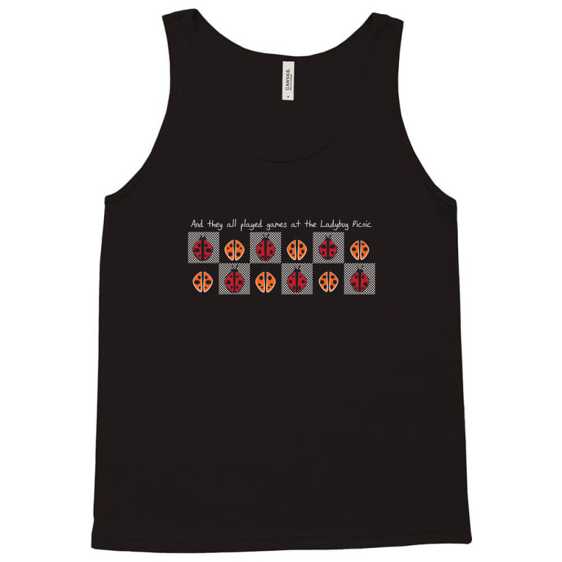 Ladybug Picnic .png Tank Top | Artistshot