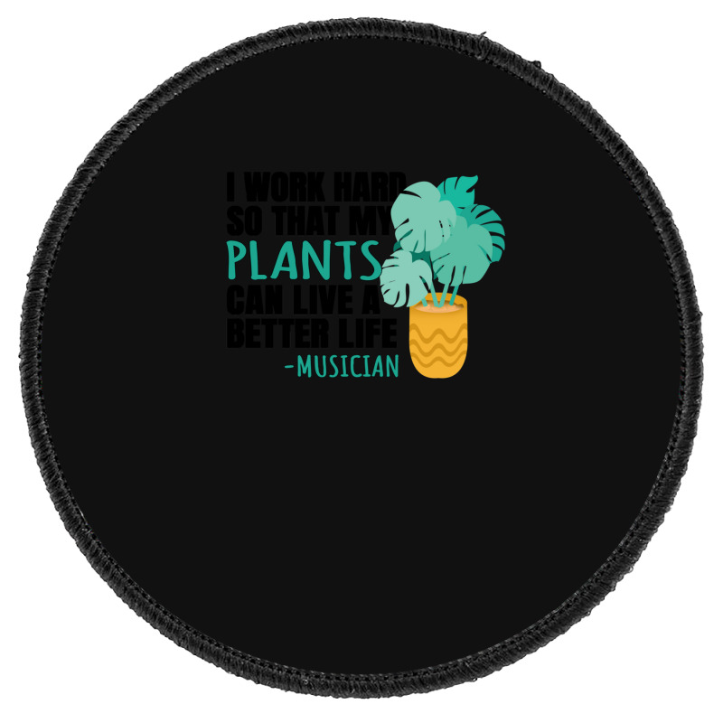 Musician Quote Round Patch | Artistshot