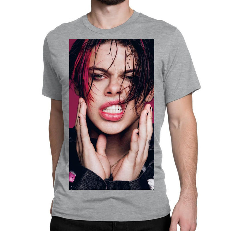 Smile Red Hair Yb Classic T-shirt by BrianERoberts | Artistshot