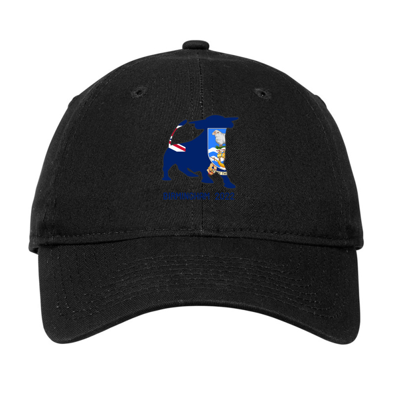 Falklands Islands Commonwealth Bull Adjustable Cap by SilverSollida | Artistshot