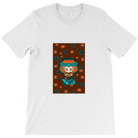 Mizz K Pretty Girls Teal N Orange T-shirt | Artistshot