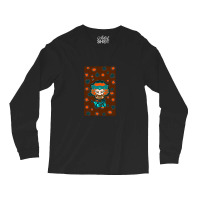 Mizz K Pretty Girls Teal N Orange Long Sleeve Shirts | Artistshot