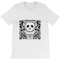 Skull Stencil T-shirt | Artistshot