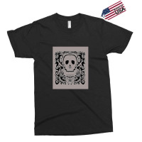 Skull Stencil Warm Grey Exclusive T-shirt | Artistshot