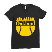 Oakland Baseball Ladies Fitted T-shirt | Artistshot