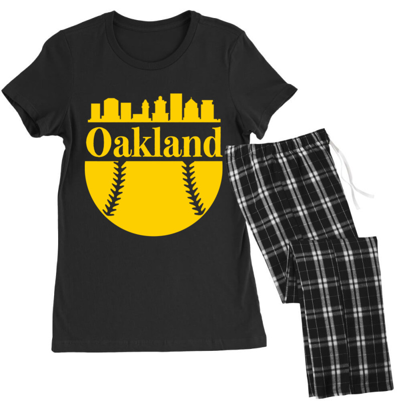 Oakland Baseball Women's Pajamas Set by Kanjolen689 | Artistshot