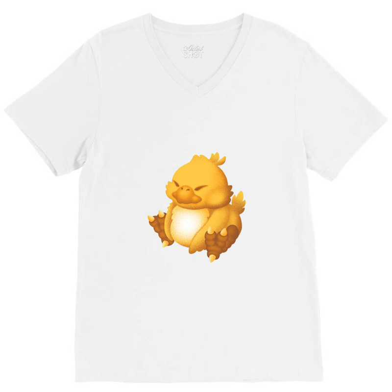 Chocobo T Shirtbig Wark T Shirt By Drewwise V-neck Tee | Artistshot