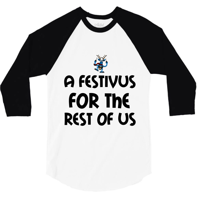 Festivus For Us 3/4 Sleeve Shirt by Perfect Designers | Artistshot