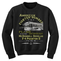 F-4 Phantom Ii Fighter Bomber Youth Sweatshirt | Artistshot