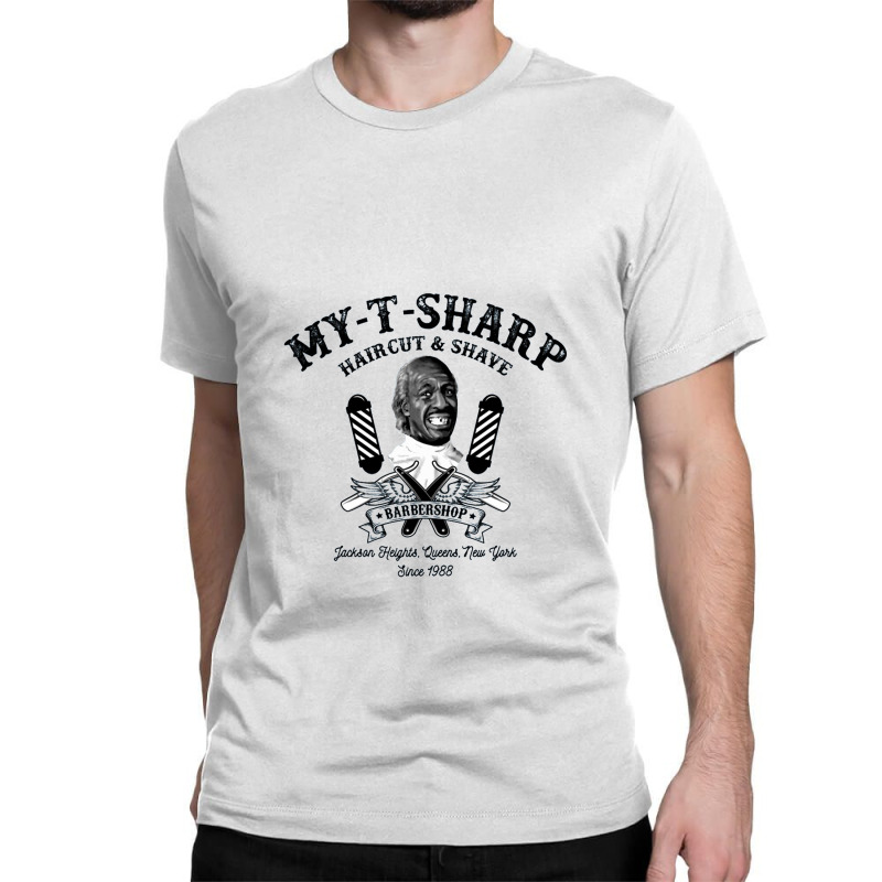 Coming To America Movie T Shirtmy T Sharp Barbershop T Shirt By Alhern Classic T-shirt | Artistshot