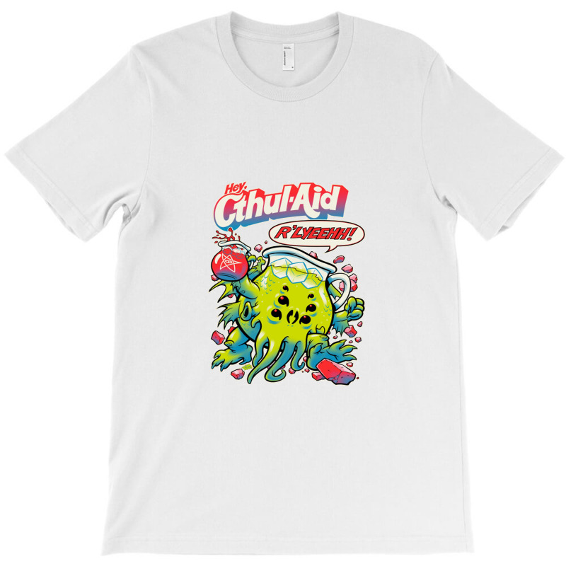 Cthulhu T Shirtcthul Aid T Shirt By Beastpop T-shirt | Artistshot