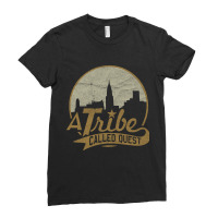 Vintage -  Atcq Pictur City Ladies Fitted T-shirt | Artistshot