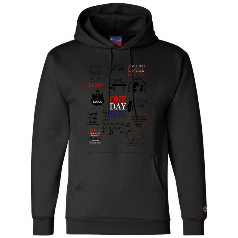 Les Miserables Quotes .png Champion Hoodie | Artistshot