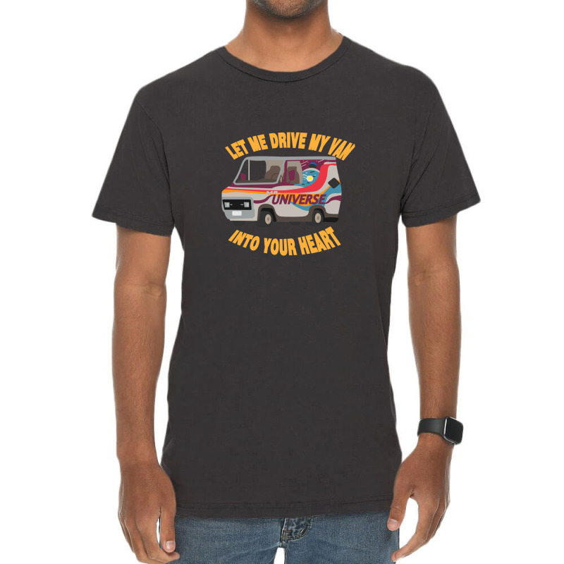 Let Me Drive My Van Into Your Heart .png Vintage T-shirt | Artistshot