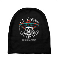 El Viejo Has Arrived Tequila Time Vintage Tank Top Baby Beanies | Artistshot