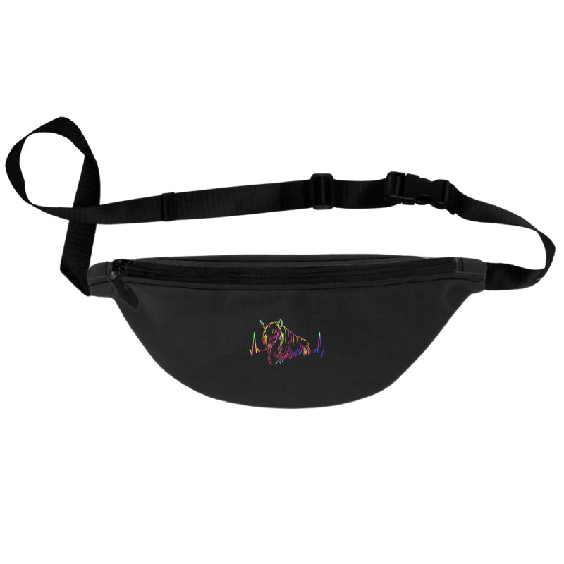 Colorful Haflinger, Colorful Haflinger Art, Colorful Haflinger Vintage Fanny Pack | Artistshot