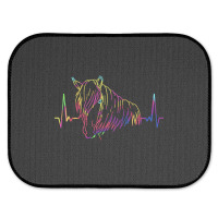 Colorful Haflinger, Colorful Haflinger Art, Colorful Haflinger Vintage Rear Car Mat | Artistshot