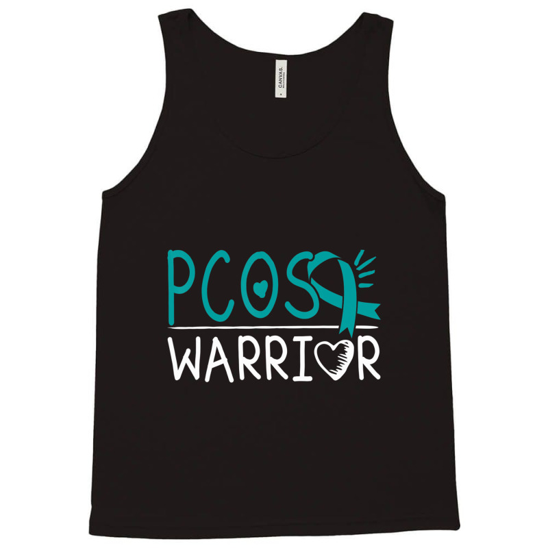 Polycystic Ovary Syndrome Awareness Pcos Survivor Tank Top | Artistshot