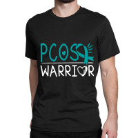 Polycystic Ovary Syndrome Awareness Pcos Survivor Classic T-shirt | Artistshot