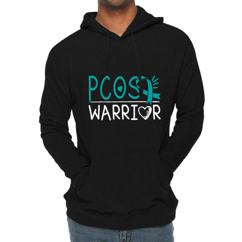 Polycystic Ovary Syndrome Awareness Pcos Survivor Lightweight Hoodie | Artistshot