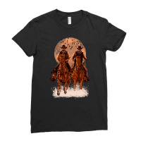 Come At Night, Come At Night Art, Come At Night Vintage, Come At Night Ladies Fitted T-shirt | Artistshot