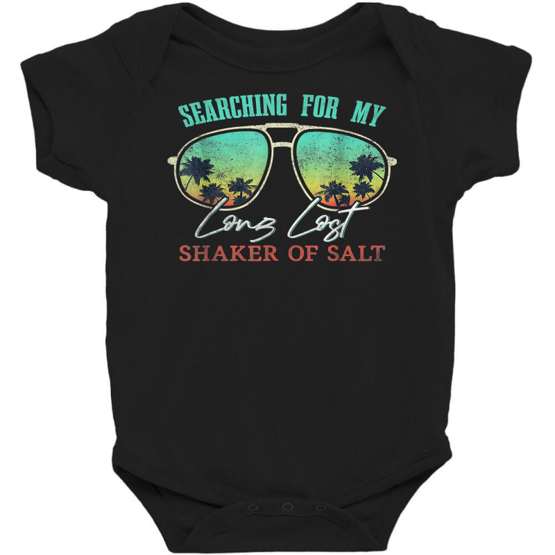 Funny Searching For My Long Lost Shaker Of Salt Shaker T Shirt Baby Bodysuit by cm-arts | Artistshot