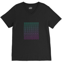 Synthesizer Waveforms V-neck Tee | Artistshot