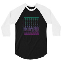 Synthesizer Waveforms 3/4 Sleeve Shirt | Artistshot