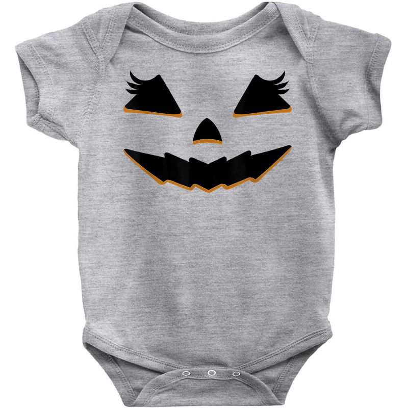 Jack O Lantern Face Pumpkin Halloween Costume Women T Shir Baby Bodysuit | Artistshot