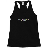 Uncolored State Of Mind Racerback Tank | Artistshot