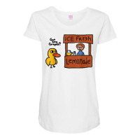 Ice Fresh Lemonade Got Any Grapes Duck Funny Gift T Shirt Maternity Scoop Neck T-shirt | Artistshot