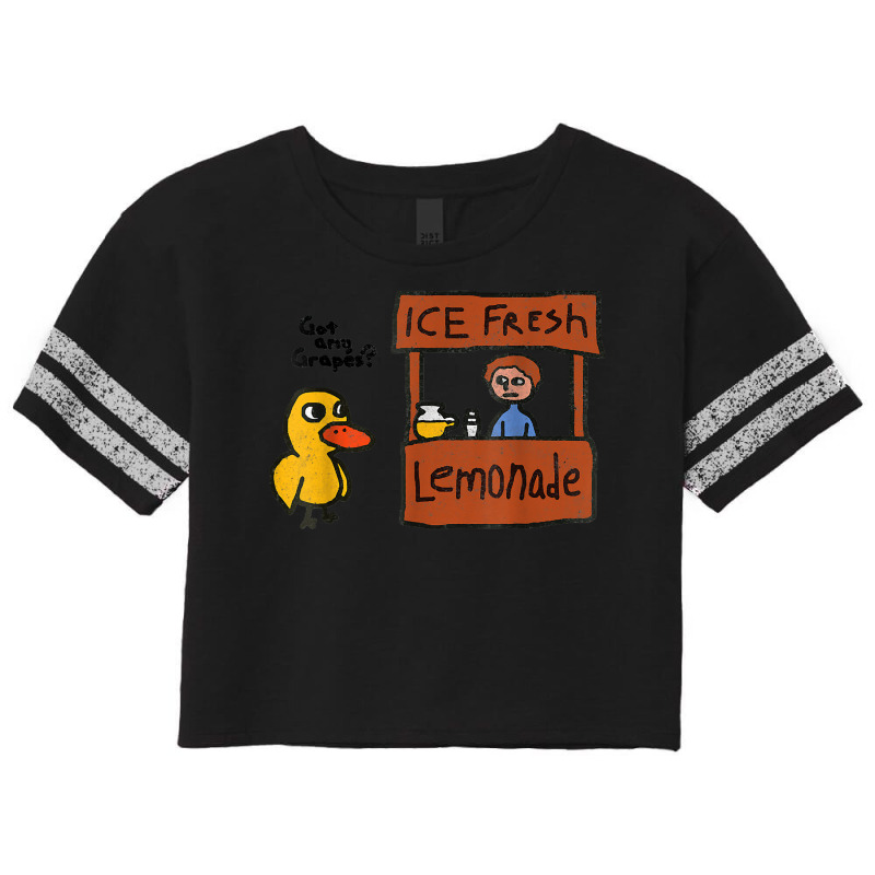 Ice Fresh Lemonade Got Any Grapes Duck Funny Gift T Shirt Scorecard Crop Tee by cm-arts | Artistshot