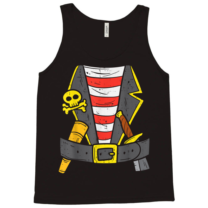 Buccaneer Pirate Carribean Costume Halloween Men Boys Kids T Shir Tank Top | Artistshot