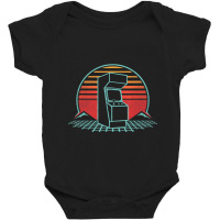 Arcade Game Machine Cabinet Nostalgia Retro 80s Gamer Baby Bodysuit | Artistshot