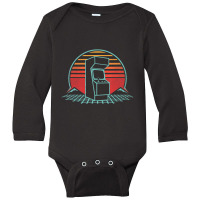 Arcade Game Machine Cabinet Nostalgia Retro 80s Gamer Long Sleeve Baby Bodysuit | Artistshot