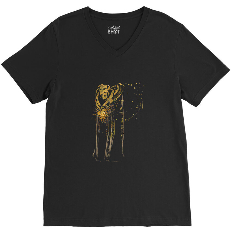 Listen To The Music.png V-neck Tee | Artistshot