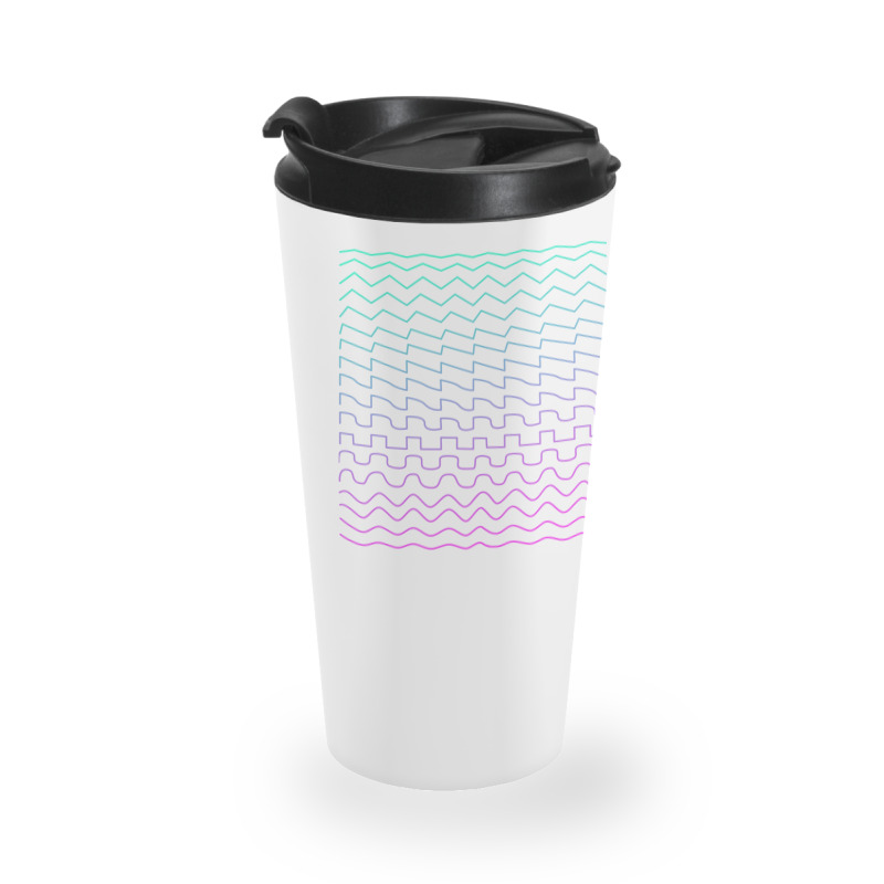 Synthesizer Waveforms Travel Mug | Artistshot