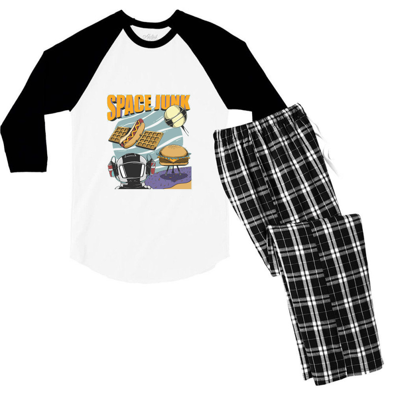 Space Junk Men's 3/4 Sleeve Pajama Set | Artistshot