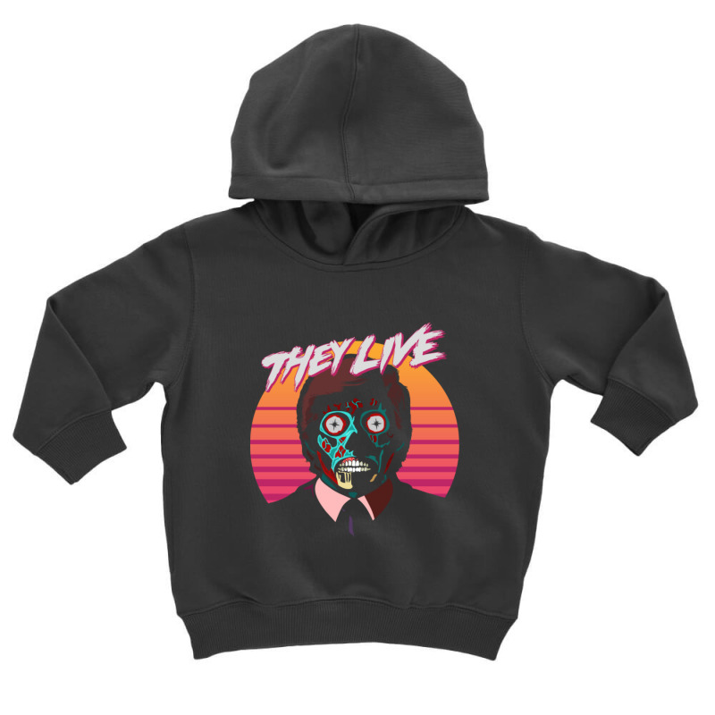 They Live-wljd0 Toddler Hoodie by Kuwannin528 | Artistshot