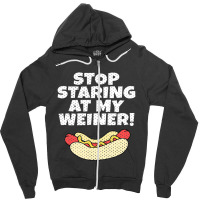 Weiner Hot Dog Zipper Hoodie | Artistshot