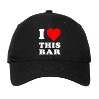 I Love This Bar Adjustable Cap | Artistshot