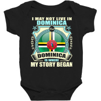 I'm From Dominica Awesome T Shirt For Dominican Long Sleeve T Shirt Baby Bodysuit | Artistshot