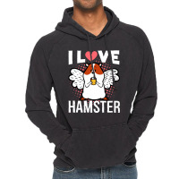 I Love Hamster Vintage Hoodie | Artistshot